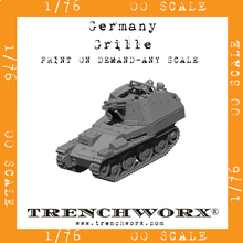 Load image into Gallery viewer, Germany - Grille - Physical Print on Demand - Any Scale