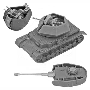 Panzer IV H & Flakpanzer IV "Ostwind" & "Wirbelwind" Turret Kit