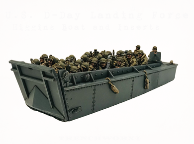 U.S. D-Day Higgins Boat and Inserts