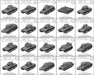 Winter War Tank Bundle .STL Download