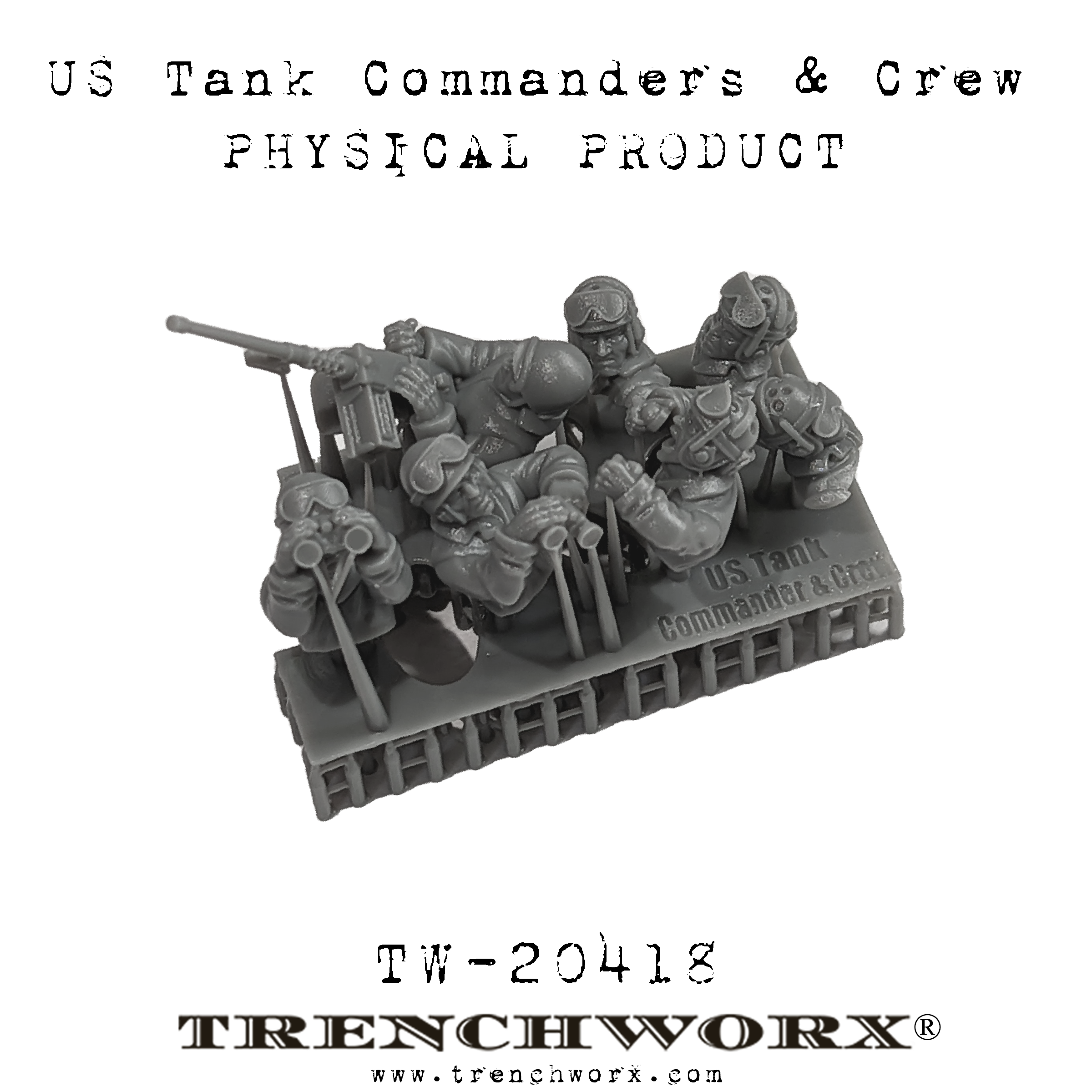 US Tank Commanders & Crew – Trenchworx