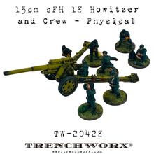 Load image into Gallery viewer, German 15cm sFH 18 Howitzer and Crew