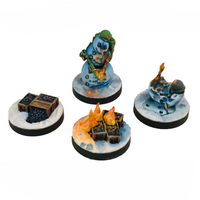Frosty Flamer with Roasting Chestnut Objective Markers