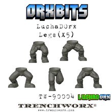 Load image into Gallery viewer, LuchaDOrx Legs (X5)