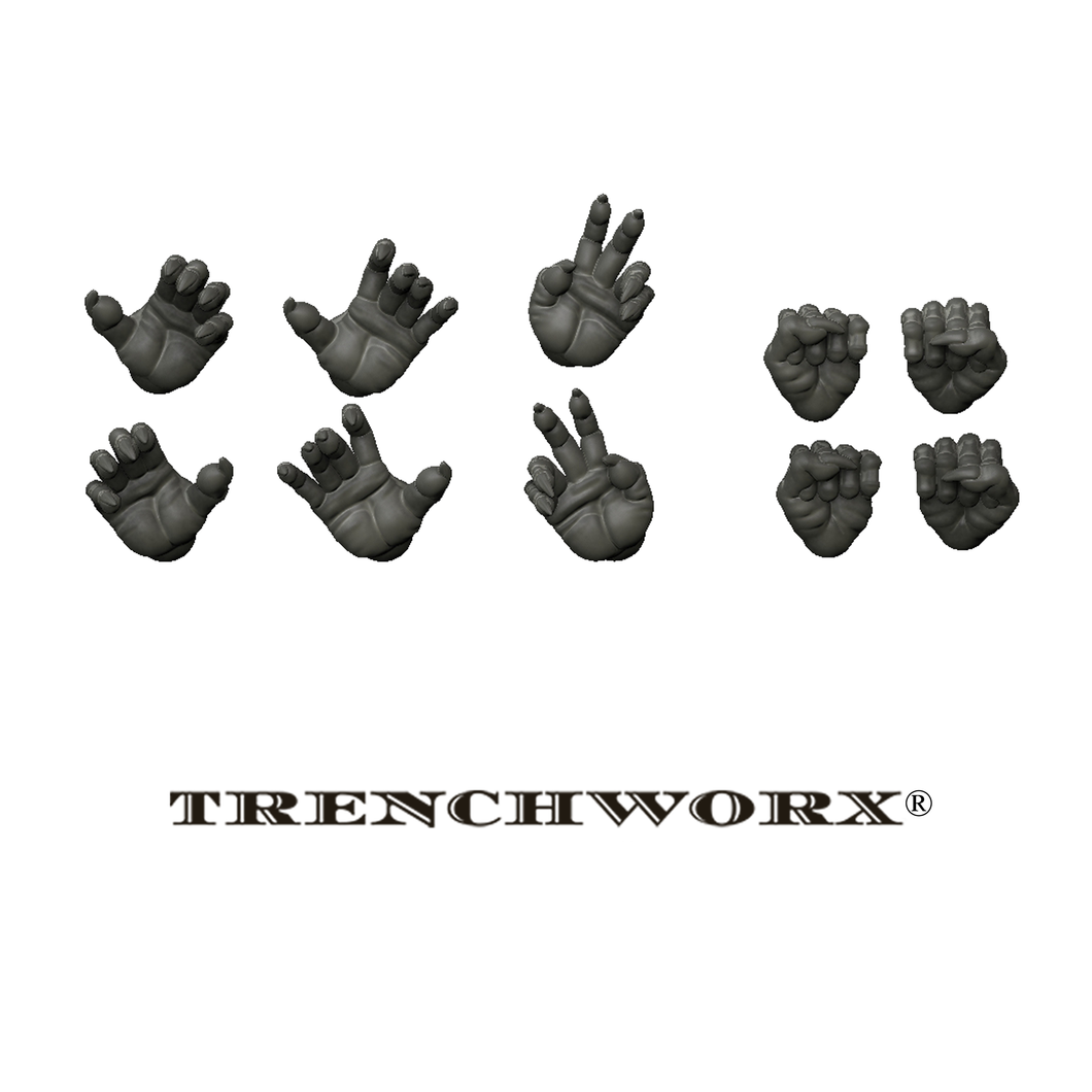 LuchaDOrx Left & Right Hands (X5)