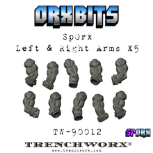 Load image into Gallery viewer, SpOrx Left &amp; Right Arms (X5)