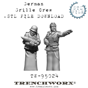 German Grille Crew .STL Download