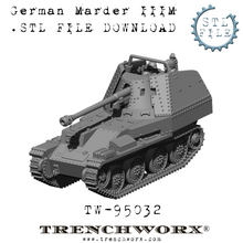 Load image into Gallery viewer, German Marder III M .STL Download