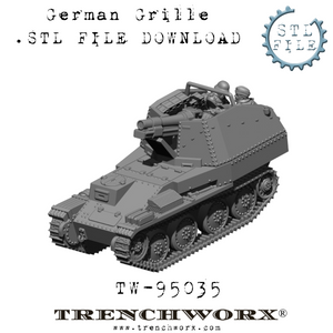 German Grille .STL Download