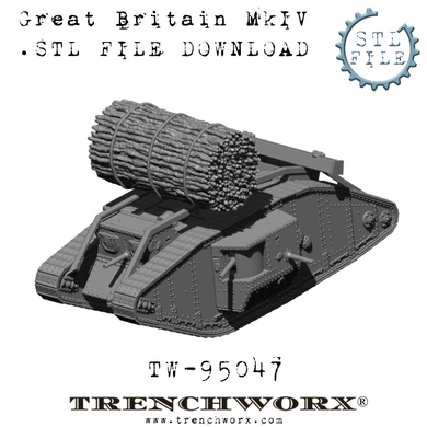 British Mk IV .STL Download
