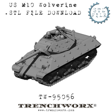 Load image into Gallery viewer, US M10 Wolverine and Crew .STL Download