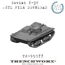 Load image into Gallery viewer, Winter War Tank Bundle .STL Download