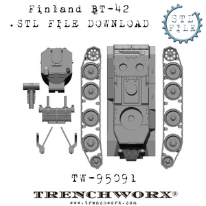 Finland BT-42 .STL Download