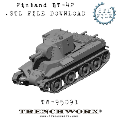 Finland BT-42 .STL Download