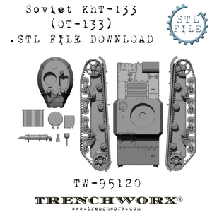 Soviet KhT-133 (OT-133) .STL Download