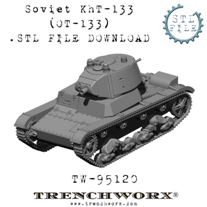Soviet KhT-133 (OT-133) .STL Download