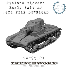 Load image into Gallery viewer, Winter War Tank Bundle .STL Download