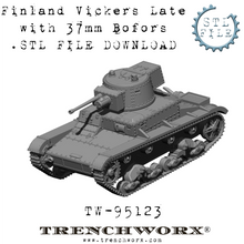 Load image into Gallery viewer, Winter War Tank Bundle .STL Download
