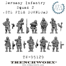 Load image into Gallery viewer, German Infantry Bundle .STL Download
