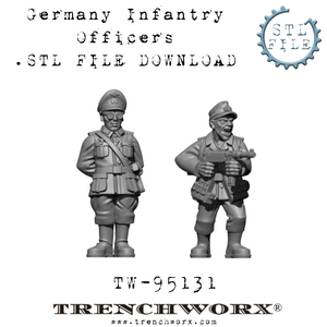 German Infantry Bundle .STL Download