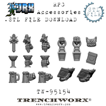 Load image into Gallery viewer, FOrx -n- SpOrx Cutlery Collection .STL Download