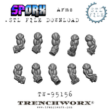 Load image into Gallery viewer, FOrx -n- SpOrx Cutlery Collection .STL Download