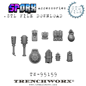 FOrx -n- SpOrx Cutlery Collection .STL Download