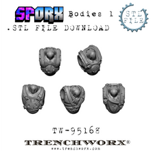 Load image into Gallery viewer, FOrx -n- SpOrx Cutlery Collection .STL Download