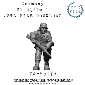 German Rifleman, Karl .STL Download