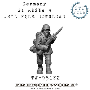 German Rifleman, Harald .STL Download