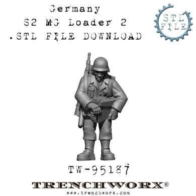 German Machine Gun Loader, Richard .STL Download