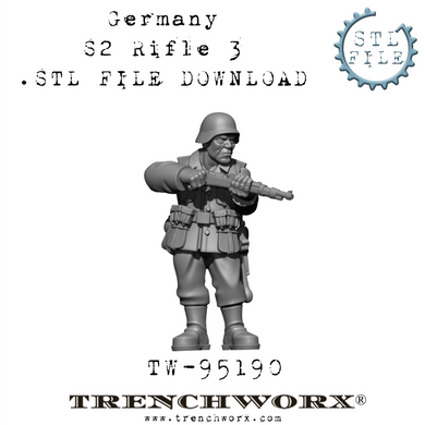 German Rifleman, Peter .STL Download