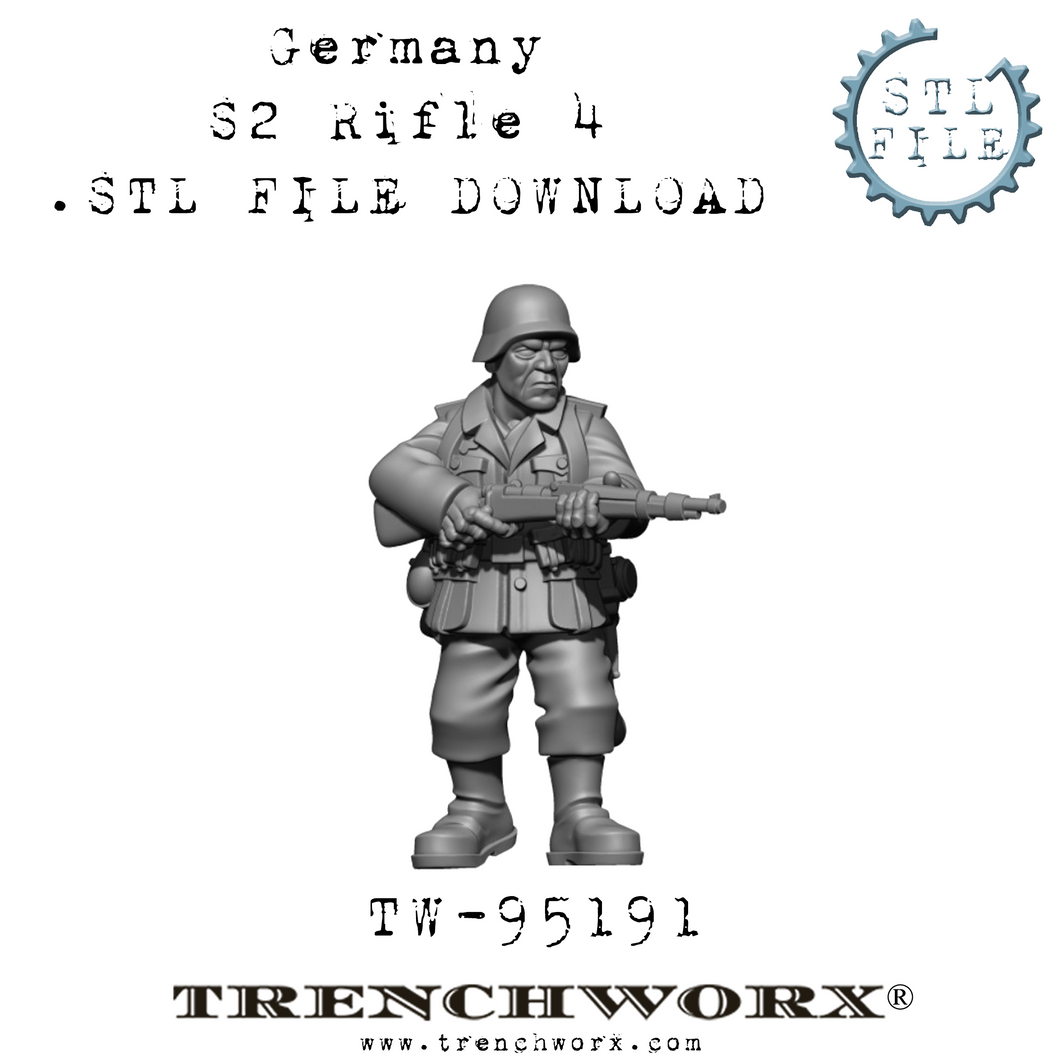 German Rifleman, Georg .STL Download
