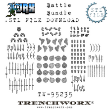 Load image into Gallery viewer, FOrx -n- SpOrx Cutlery Collection .STL Download