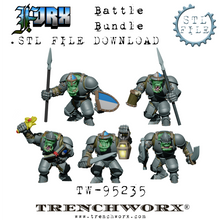 Load image into Gallery viewer, FOrx -n- SpOrx Cutlery Collection .STL Download
