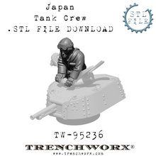 Load image into Gallery viewer, Japanese Tank Commanders .STL Download