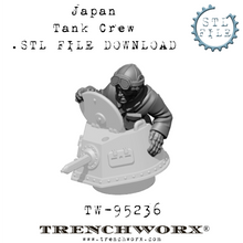 Load image into Gallery viewer, Japanese Tank Commanders .STL Download