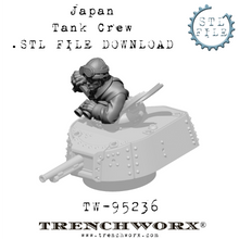 Load image into Gallery viewer, Japanese Tank Commanders .STL Download