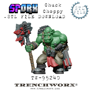 Chuck Choppy .STL Download