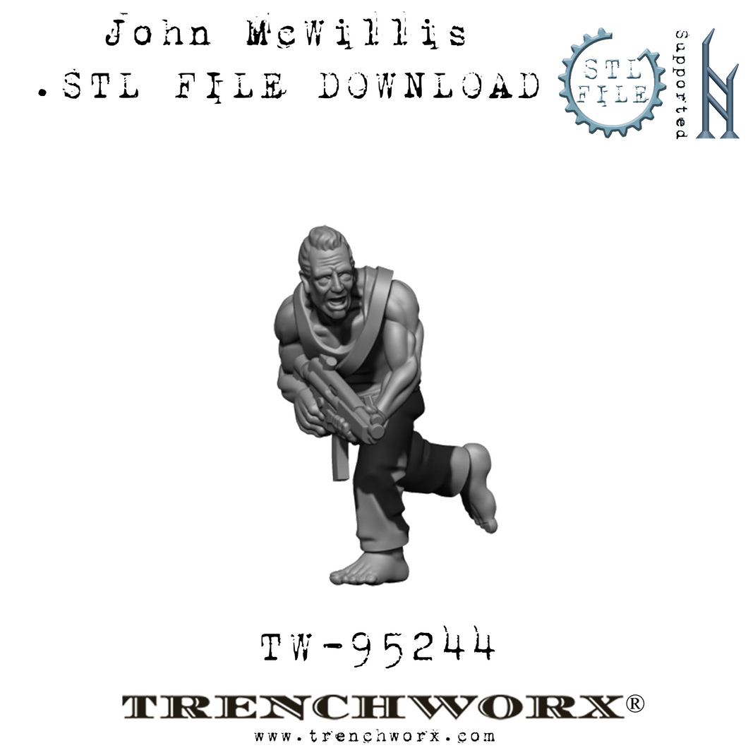 John McWillis, Christmas Party .STL Download