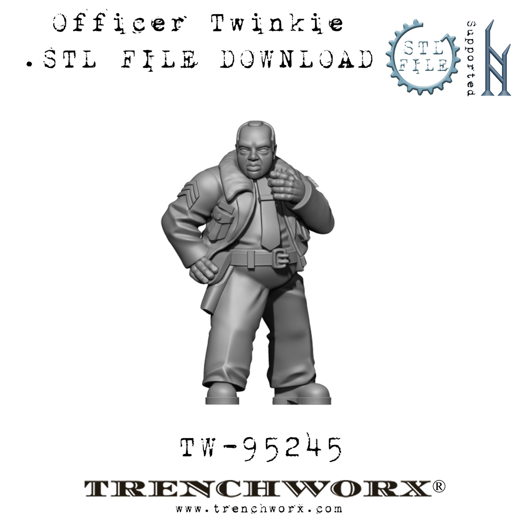 Officer Twinkie, Christmas Party .STL Download