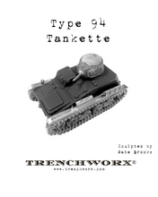 Load image into Gallery viewer, Type 94 Tankette - Classic Resin
