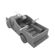 Load image into Gallery viewer, White Scout Car