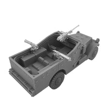 Load image into Gallery viewer, White Scout Car